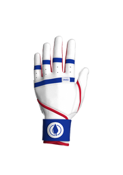 SAUCE White, Red and Blue Gloves