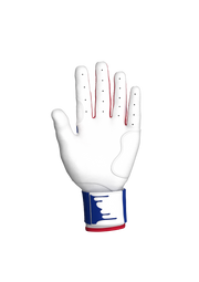 SAUCE White, Red and Blue Gloves